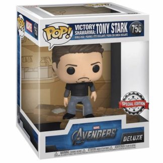 Funko Tony Stark – Avengers (756) – POP Marvel – Deluxe – Exclusive – 9 cm