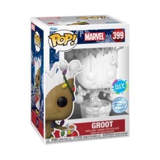 Groot Holiday – Les Gardiens de la Galaxie (399) – POP Marvel – DIY – Exclusive – 9 cm
