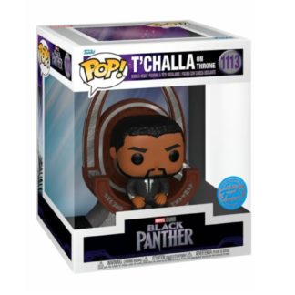 Funko T’challa – Black Panther (1113) – POP Marvel – Deluxe – Exclusive – 9 cm