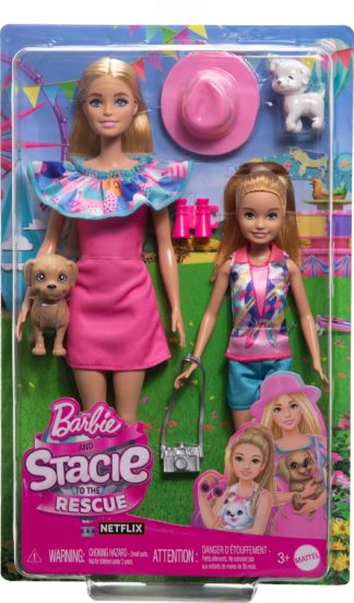 Barbie Stacey Soeurs 2 poupées