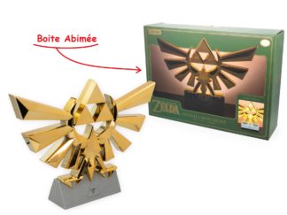 Paladone Produit abîmé – Lampe – Hyrule Crest – Zelda – 29 cm