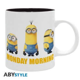ABYSTYLE Mug – Minions – Vendredi vs Lundi – Subli – 320 ml