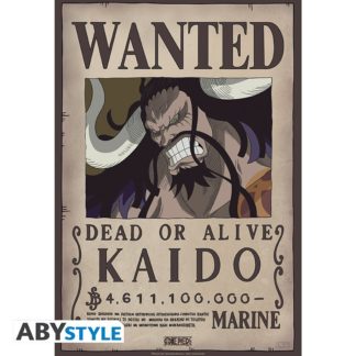 ABYSTYLE Poster – One Piece – « Wanted Kaido » – 52 cm