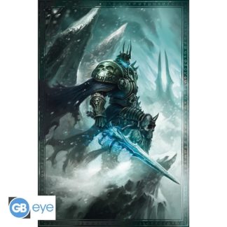 GB Eye Poster – Le Roi Liche – World of Warcraft – roulé filmé (91.5×61) – 91.5×61 cm