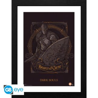 GB Eye Poster encadré – Porteur de la Marque Sombre – Dark Souls – 40.6 cm