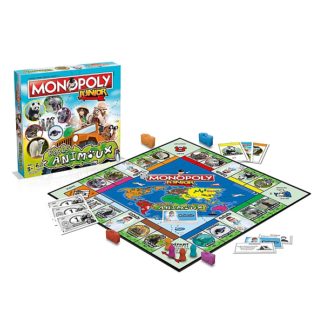Winning Moves Monopoly Junior – Bébés Animaux (FR)