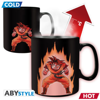 ABYSTYLE Mug – Thermo Réactif – Dragon Ball – Goku – 460 ml