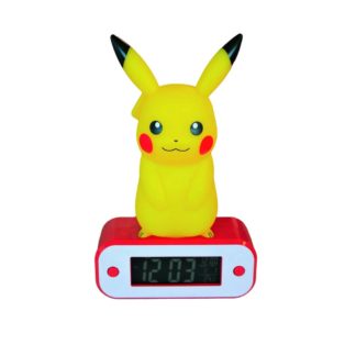 Teknofun Réveil numérique & Lampe LED – Pikachu – Pokemon