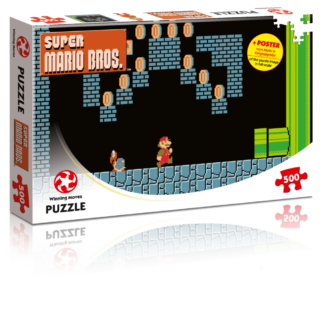 Winning Moves Puzzle – Super Mario Bros. Underground Adventures – 500 Pièces