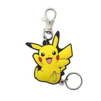 SK Japan Porte-clefs extensible – Pikachu – Pokemon – 5 cm