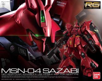 Bandai Real Grade – Sazabi – Gundam : Char’s Counterattack – 1/144