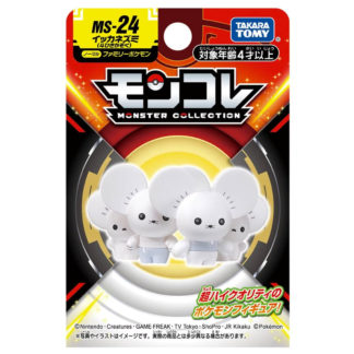 Figurine Pokemon PVC – Takara Tomy MonColle – MS-24 – Famignol (Famille de 4) – 4 cm