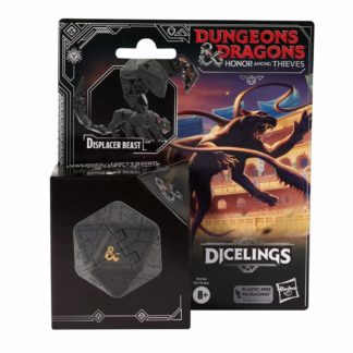 Hasbro Monstre-dé Dicelings – Bête Éclipsante Noire – Donjons et Dragons – 15 cm