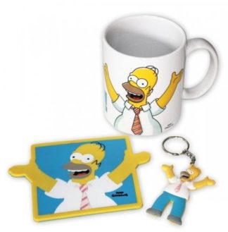 Wesco The Simpsons – Mug Dad the Greatest (Handyman) + porte clef  sous-bock