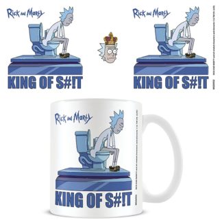Pyramid Mug – Rick and Morty – King of Shit – 315 ml