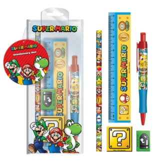 Ensemble de Papeterie – Nintendo – Super Mario
