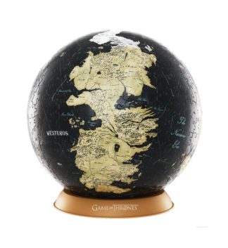 4D Cityscape Puzzle 3D – Globe Westeros et Essos (240 pièces) – Game of Thrones – 15 cm