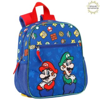 Toybags Sac à dos – Enfant – Mario & Luigi – Super Mario – 28 cm