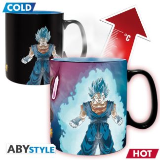 ABYSTYLE Mug – Thermo Réactif – Dragon Ball Z – Vegetto & Trunks – 460 ml