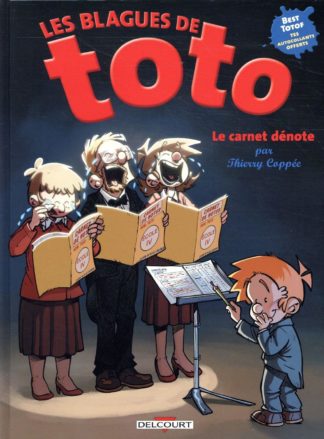 Delcourt Les blagues de Toto : le carnet dénotés
