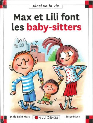 Calligram Max et Lili font les baby-sitters