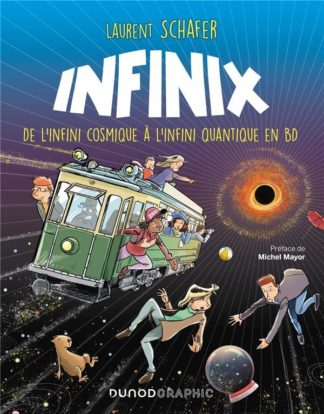 Dunod Infinix : de l’infini cosmique à l’infini quantique en BD