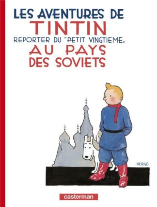 Casterman Tintin au pays des Soviets édition noir blanc