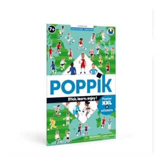 Poppik Sticker Lernposter Fussball-Clubs
