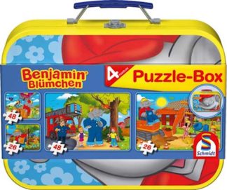 Schmidt spiele Benjamin l »Elephant, coffret de puzzles 2×26, 2×48 pcs