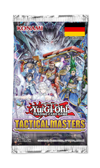 JCC – Booster sous blister – Booster Tactical Masters – Yu-Gi-Oh! (DE)