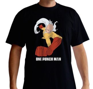 T-shirt One Punch Man – Saitama Punch – L