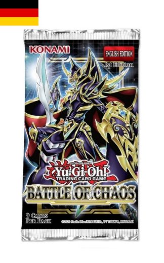 JCC – Booster sous blister – Battle of Chaos – Yu-Gi-Oh! (DE)