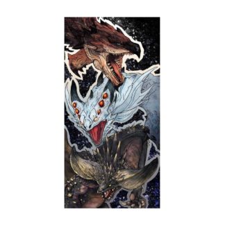 Linge – Rathalos, Xenojiva & Nergikante – Monster Hunter – 150×75
