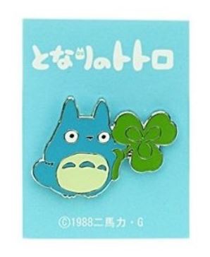 Pin’s – Mon voisin Totoro – Totoro avec trefle