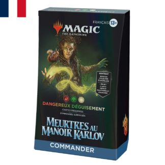Wizards of the Coast MTG – Commander Deck – Meurtres au Manoir Karlov : Dangereux Deguisement – FR