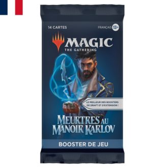 Wizards of the Coast MTG – Play Booster Blister – Meurtres au Manoir Karlov – FR