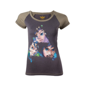 T-shirt Bioworld – Zelda – Triforce – L Fille – Femme – S