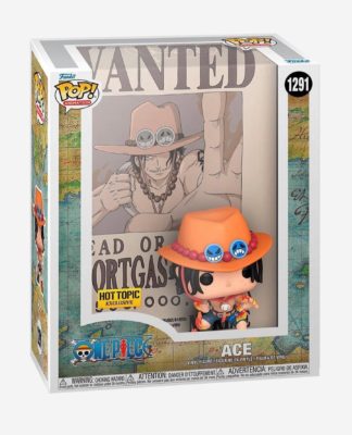 Funko Poster Ace – One Piece (1291) – POP Animation – Exclusive – 9 cm