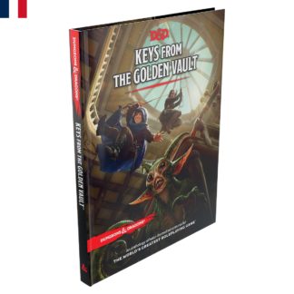 Wizards of the Coast Livre – Keys From the Golden Vault – Dungeons & Dragons – FR