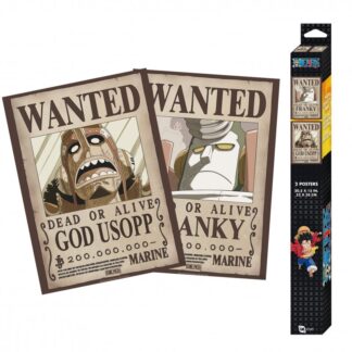 Set 2 Chibi Poster – Franky & Usopp – One Piece