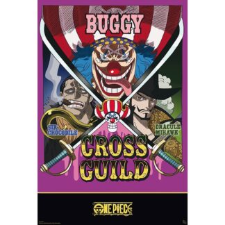 Poster – Cross Guild – One Piece – roulé filmé – 91.5 cm