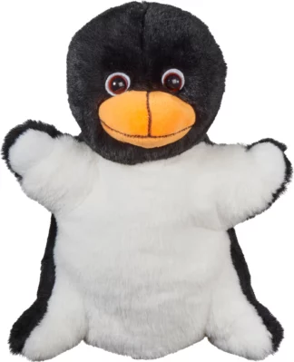 Marionette à main pingouin