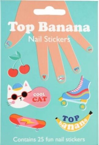 Rex London Children s nail stickers top banana