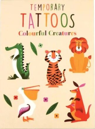 Rex London Temporary Tattoos Colourful Creatures