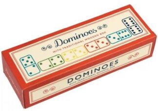 Rex London Wooden box of dominoes