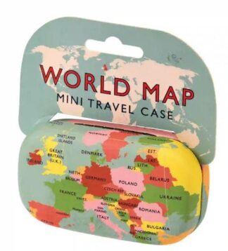 Rex London Mini travel case World Map