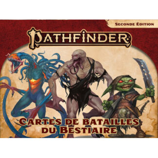 Pathfinder 2 – Cartes de Batailles du Bestiaire (fr)
