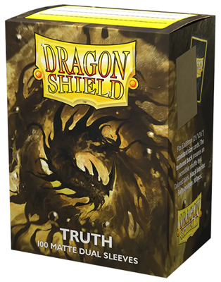 Dragon Shield Sleeves – Standard size – Matte Dual – Truth (100 Sleeves)