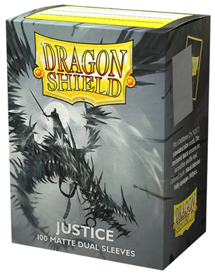 Dragon Shield Sleeves – Standard size – Matte Dual – Justice (100 Sleeves)