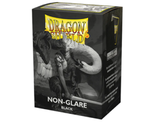 Dragon Shield Sleeves – Matte NonGlare Standard  size – Black V2